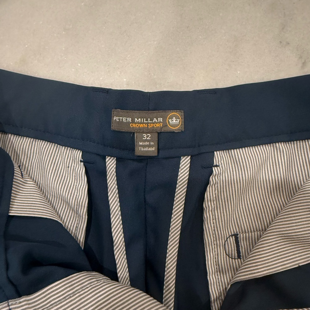 Peter Millar Navy Shorts Size 32